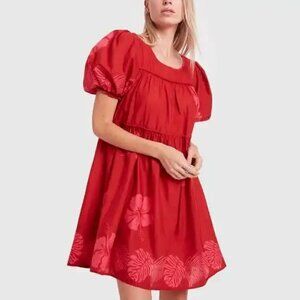 Natalie Martin Haley Dress in Hibiscus Dragonfruit